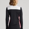 Black Women’s Ralph Lauren Chevron-stripe Quarter-zip Pullover Sweatshirts Black Women’s Ralph Lauren Chevron-stripe Quarter-zip Pullover Sweatshirts