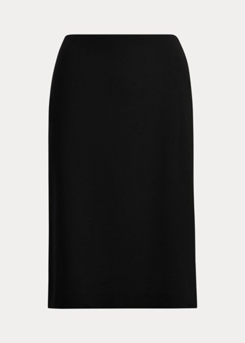 Black Women’s Ralph Lauren Cindy Stretch Wool Crepe Skirts Black Women’s Ralph Lauren Cindy Stretch Wool Crepe Skirts