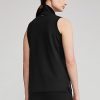Black Women’s Ralph Lauren Classic Fit Piqué Sleeveless Polo Shirts Black Women’s Ralph Lauren Classic Fit Piqué Sleeveless Polo Shirts