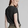 Black Women’s Ralph Lauren Cotton Jersey Crewneck T Shirts Black Women’s Ralph Lauren Cotton Jersey Crewneck T Shirts