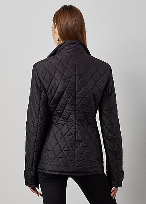 Black Women’s Ralph Lauren Doma Silk Taffeta Jackets Black Women’s Ralph Lauren Doma Silk Taffeta Jackets