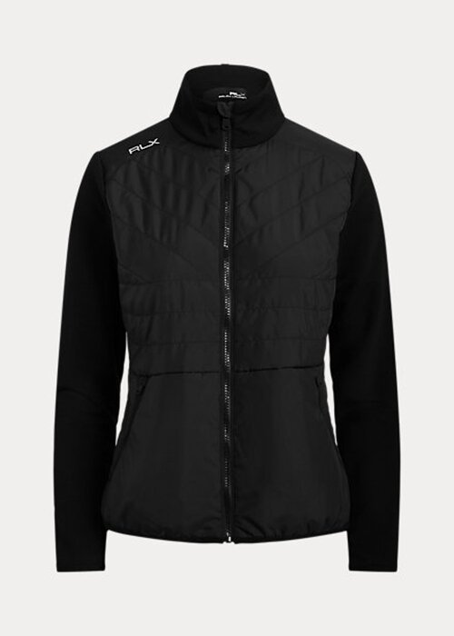 Black Women’s Ralph Lauren Hybrid Full-Zip Jackets Black Women’s Ralph Lauren Hybrid Full-Zip Jackets
