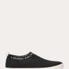 Black Women’s Ralph Lauren Jordyn Slip-On Sneakers Black Women’s Ralph Lauren Jordyn Slip-On Sneakers