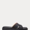 Black Women’s Ralph Lauren Kelsie Patent Leather Slippers Black Women’s Ralph Lauren Kelsie Patent Leather Slippers