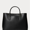 Black Women’s Ralph Lauren Leather Large Marcy Satchel Bags Black Women’s Ralph Lauren Leather Large Marcy Satchel Bags