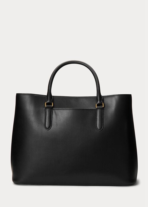 Black Women’s Ralph Lauren Leather Large Marcy Satchel Bags Black Women’s Ralph Lauren Leather Large Marcy Satchel Bags