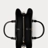 Black Women’s Ralph Lauren Leather Large Marcy Satchel Bags Black Women’s Ralph Lauren Leather Large Marcy Satchel Bags