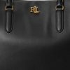 Black Women’s Ralph Lauren Leather Large Marcy Satchel Bags Black Women’s Ralph Lauren Leather Large Marcy Satchel Bags