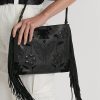 Black Women’s Ralph Lauren Leather Medium Elaina Crossbody Bags Black Women’s Ralph Lauren Leather Medium Elaina Crossbody Bags