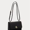 Black Women’s Ralph Lauren Leather Medium Shoulder Bags Black Women’s Ralph Lauren Leather Medium Shoulder Bags