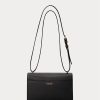 Black Women’s Ralph Lauren Leather Medium Shoulder Bags Black Women’s Ralph Lauren Leather Medium Shoulder Bags