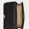 Black Women’s Ralph Lauren Leather Medium Shoulder Bags Black Women’s Ralph Lauren Leather Medium Shoulder Bags