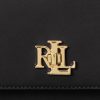 Black Women’s Ralph Lauren Leather Medium Shoulder Bags Black Women’s Ralph Lauren Leather Medium Shoulder Bags