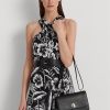 Black Women’s Ralph Lauren Leather Medium Shoulder Bags Black Women’s Ralph Lauren Leather Medium Shoulder Bags
