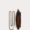 Black Women’s Ralph Lauren Leather Mini Sloane Crossbody Bags Black Women’s Ralph Lauren Leather Mini Sloane Crossbody Bags