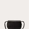 Black Women’s Ralph Lauren Leather Small Maddy Shoulder Bags Black Women’s Ralph Lauren Leather Small Maddy Shoulder Bags