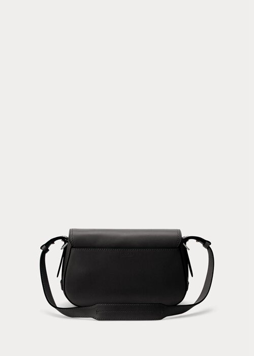Black Women’s Ralph Lauren Leather Small Maddy Shoulder Bags Black Women’s Ralph Lauren Leather Small Maddy Shoulder Bags
