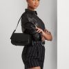 Black Women’s Ralph Lauren Leather Small Maddy Shoulder Bags Black Women’s Ralph Lauren Leather Small Maddy Shoulder Bags