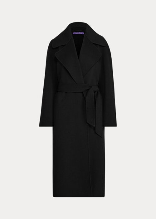 Black Women’s Ralph Lauren Leonarda Wrap Coats Black Women’s Ralph Lauren Leonarda Wrap Coats