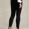 Black Women’s Ralph Lauren Pintucked Stirrup Stretch Ponte Leggings Black Women’s Ralph Lauren Pintucked Stirrup Stretch Ponte Leggings