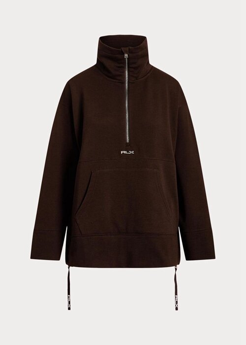 Black Women’s Ralph Lauren Quarter-zip Pullover Fleece Tunic Sweatshirts Black Women’s Ralph Lauren Quarter-zip Pullover Fleece Tunic Sweatshirts