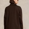Black Women’s Ralph Lauren Quarter-zip Pullover Fleece Tunic Sweatshirts Black Women’s Ralph Lauren Quarter-zip Pullover Fleece Tunic Sweatshirts