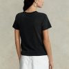Black Women’s Ralph Lauren Rl Logo Jersey T Shirts Black Women’s Ralph Lauren Rl Logo Jersey T Shirts