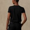 Black Women’s Ralph Lauren Safari Polo Bear Cotton T Shirts Black Women’s Ralph Lauren Safari Polo Bear Cotton T Shirts