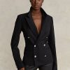 Black Women’s Ralph Lauren Stretch Wool Blazers Black Women’s Ralph Lauren Stretch Wool Blazers
