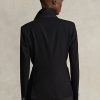 Black Women’s Ralph Lauren Stretch Wool Blazers Black Women’s Ralph Lauren Stretch Wool Blazers
