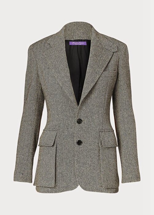 Black Women’s Ralph Lauren The Tweed Blazers Black Women’s Ralph Lauren The Tweed Blazers