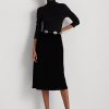 Black Women’s Ralph Lauren Velvet A-Line Skirts Black Women’s Ralph Lauren Velvet A-Line Skirts