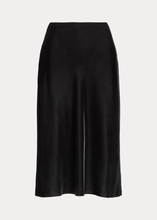 Black Women’s Ralph Lauren Velvet A-Line Skirts Black Women’s Ralph Lauren Velvet A-Line Skirts