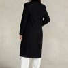 Black Women’s Ralph Lauren Velvet-Topcollar Wool-Blend Melton Coats Black Women’s Ralph Lauren Velvet-Topcollar Wool-Blend Melton Coats