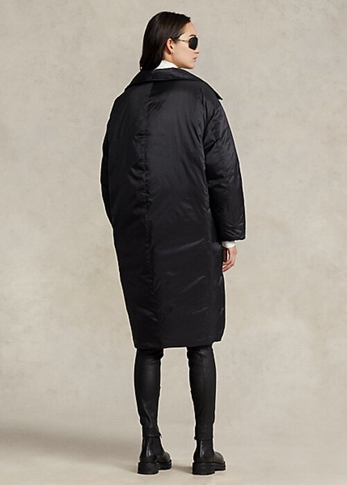 Black Women’s Ralph Lauren Water-Repellent Down Coats Black Women’s Ralph Lauren Water-Repellent Down Coats