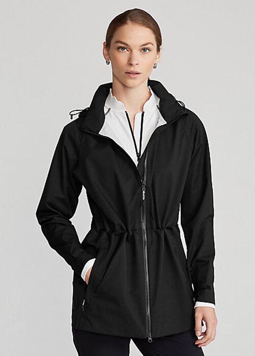 Black Women’s Ralph Lauren Water-Repellent Jackets Black Women’s Ralph Lauren Water-Repellent Jackets