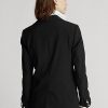 Black Women’s Ralph Lauren Wool-Blend Blazers Black Women’s Ralph Lauren Wool-Blend Blazers