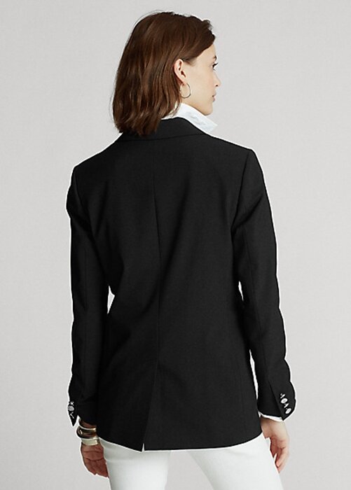 Black Women’s Ralph Lauren Wool-Blend Blazers Black Women’s Ralph Lauren Wool-Blend Blazers