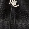 Black Women’s Ralph Lauren Woven Medium Andie Handbag Black Women’s Ralph Lauren Woven Medium Andie Handbag