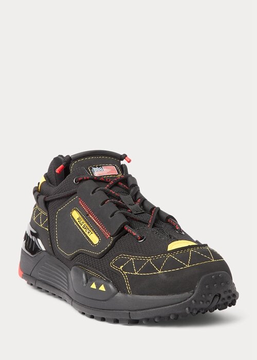 Black / Yellow Men’s Ralph Lauren PS200 Sneakers Black / Yellow Men’s Ralph Lauren PS200 Sneakers