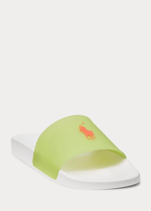 Black / Yellow Men’s Ralph Lauren Thermochromic Signature Pony Slippers Black / Yellow Men’s Ralph Lauren Thermochromic Signature Pony Slippers