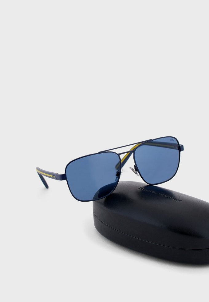 Blue Men’s Ralph Lauren 0Ph3138 Aviator Sunglasses Blue Men’s Ralph Lauren 0Ph3138 Aviator Sunglasses