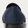 Blue Men’s Ralph Lauren Alonzo Bullion Linen Dress Shoes Blue Men’s Ralph Lauren Alonzo Bullion Linen Dress Shoes