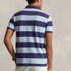 Blue Men’s Ralph Lauren Custom Slim Fit Big Pony Mesh Polo Shirts Blue Men’s Ralph Lauren Custom Slim Fit Big Pony Mesh Polo Shirts