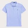 Blue Men’s Ralph Lauren Custom Slim Fit Birdseye Polo Shirts Blue Men’s Ralph Lauren Custom Slim Fit Birdseye Polo Shirts
