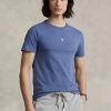 Blue Men’s Ralph Lauren Custom Slim Fit Crewneck T Shirts Blue Men’s Ralph Lauren Custom Slim Fit Crewneck T Shirts