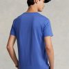 Blue Men’s Ralph Lauren Custom Slim Fit Crewneck T Shirts Blue Men’s Ralph Lauren Custom Slim Fit Crewneck T Shirts