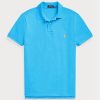 Blue Men’s Ralph Lauren Custom Slim Fit Mesh Polo Shirts Blue Men’s Ralph Lauren Custom Slim Fit Mesh Polo Shirts