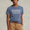 Blue Men’s Ralph Lauren Custom Slim Fit Polo Country T Shirts Blue Men’s Ralph Lauren Custom Slim Fit Polo Country T Shirts