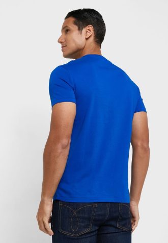 Blue Men’s Ralph Lauren Essential Crew Neck T Shirts Blue Men’s Ralph Lauren Essential Crew Neck T Shirts